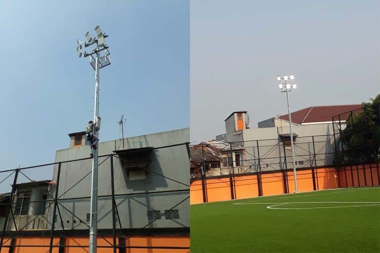 Серия H Лучшие наружные прожекторы для освещения футбольного поля в Индонезии