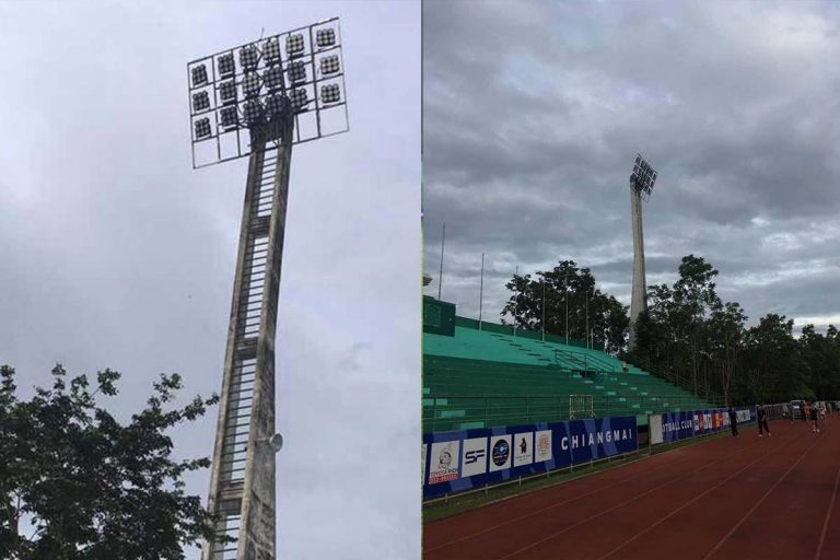Серия M Прожектор стадиона для освещения футбольного поля в Таиланде