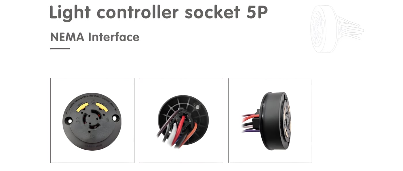 5 Pin разъем NEMA