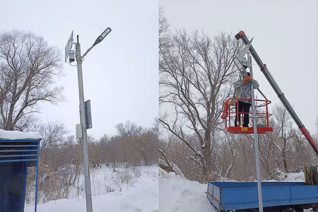 20 ваттные уличные фонари на солнечных батареях