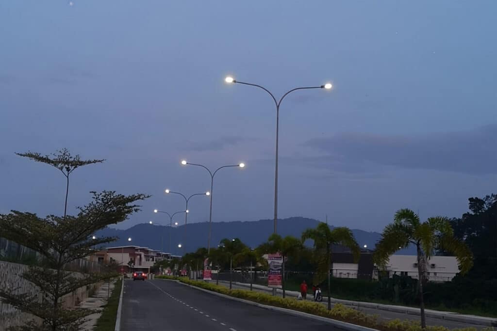 Решение для проект уличного освещения населенного пункта